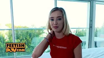 play Itspov - hot teen haley reed paddles dick with soles