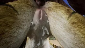 play Minotauro se folla a una hiena y termina sobre sus patas - fauna
